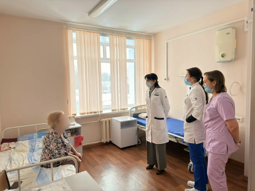 Первый плановый обход в хирургическом отделении