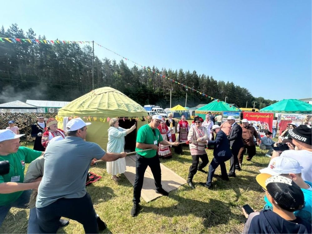 Сотрудники ГКБ 9 на Сабантуе в Уфимском районе!
